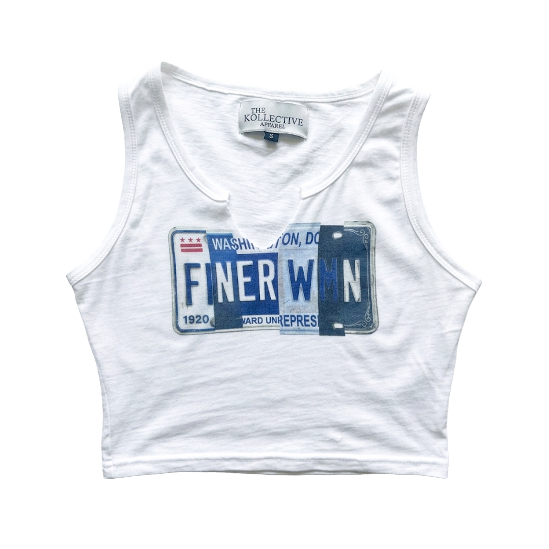 Finer Women Cropped Tank