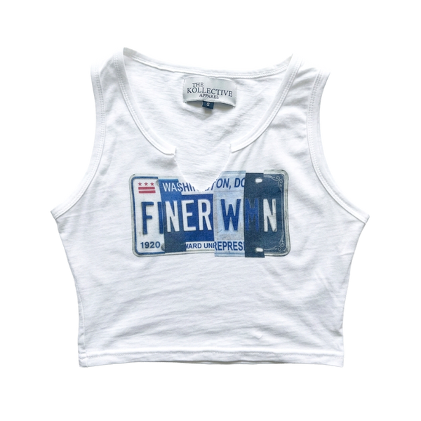 Finer Women Cropped Tank