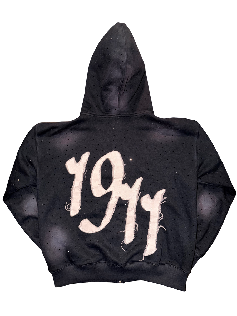 Black Glider University Zip-Up