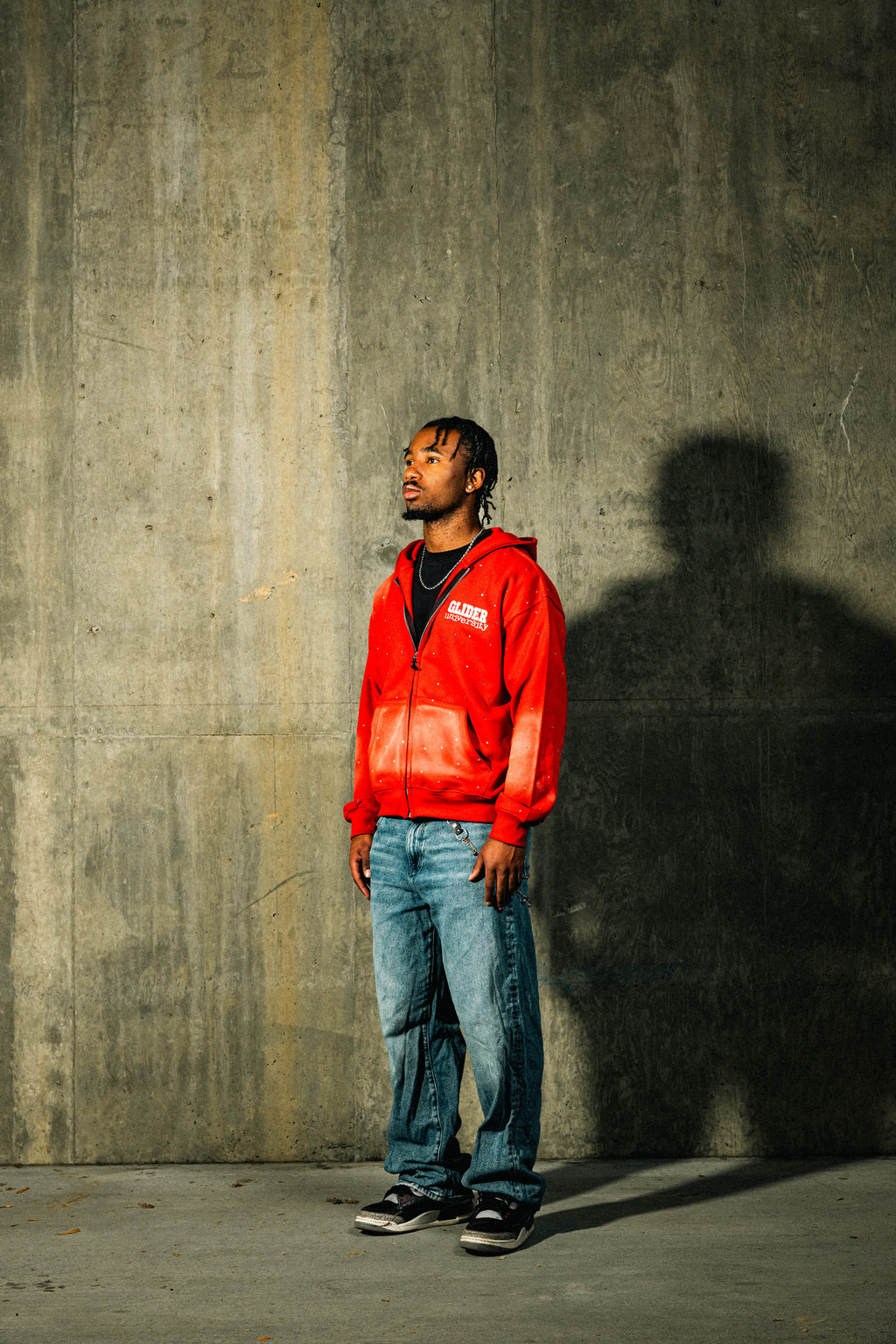 Red Glider University Zip Up