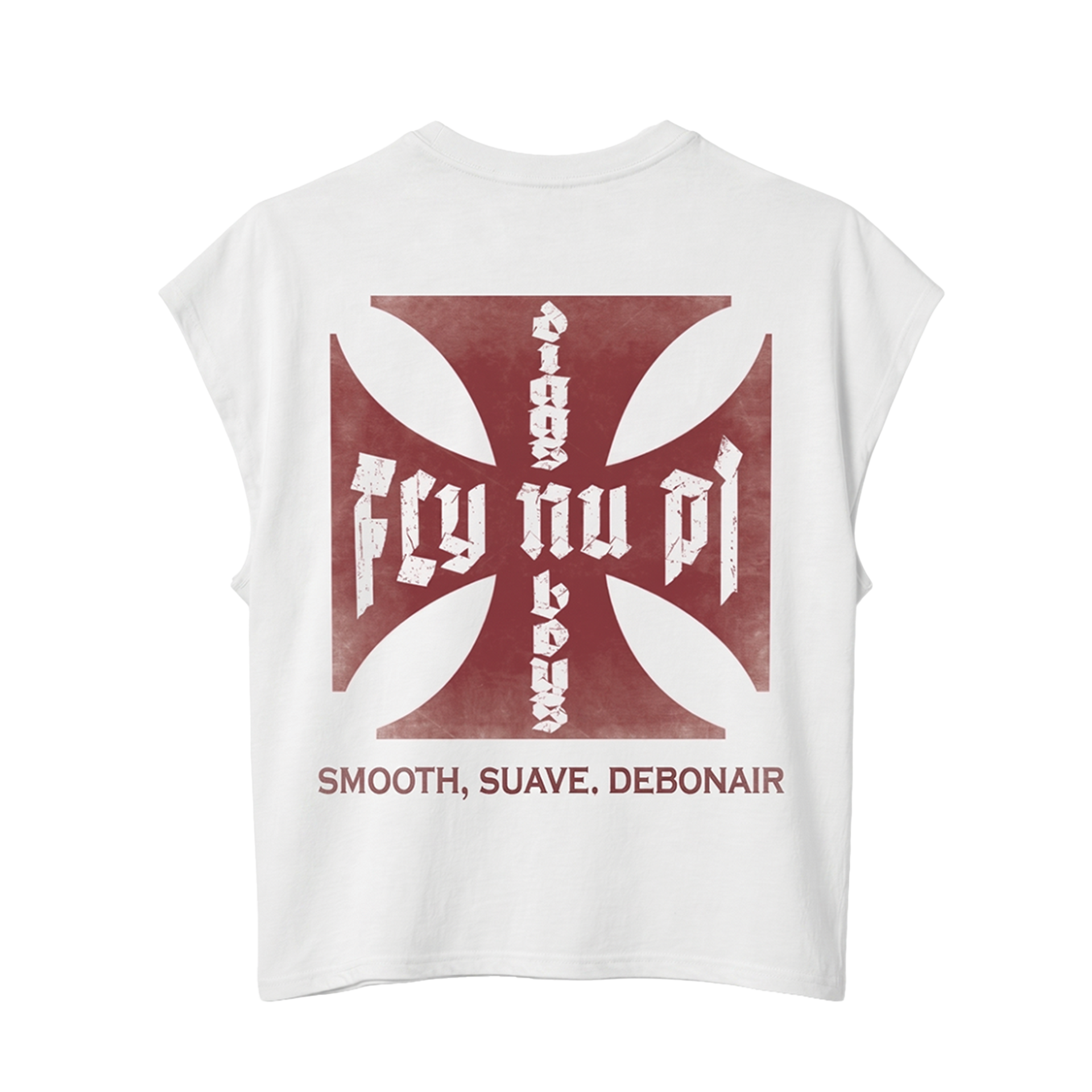 White Diggs' Boys Cut-Sleeve Tee