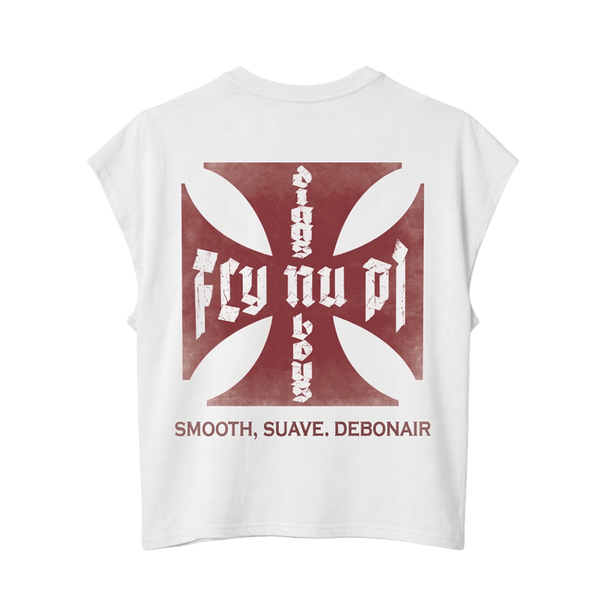 White Diggs' Boys Cut-Sleeve Tee